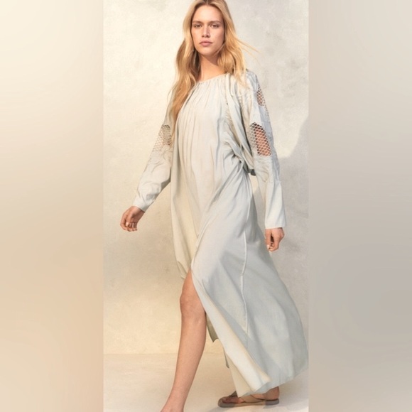 H&M Dresses & Skirts - NWT H&M Conscious Choice Collection Women’s Voluminous Lace Loose Fit Maxi Dress